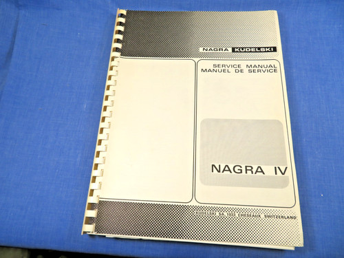Nagra iv l service - 1v,