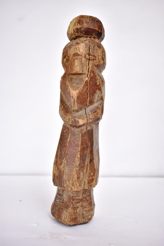 Antique wooden doll - wooden, figurine