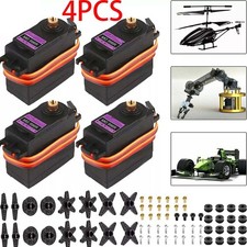 4PCS Digital MG996R Gear Torque Servo For Futaba JR RC Truck RC Car Boat
