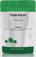 Triple Boron 15mg Capsules –