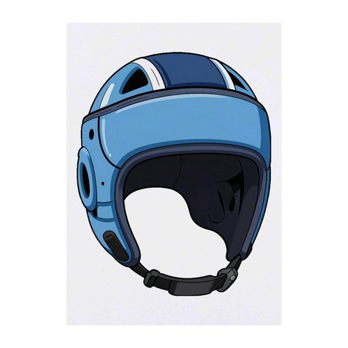 Rugby scrum cap - 'rugby,