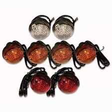 Light Set 8 piece 73mm Land Rover Series 3. Defender to`94 DA1077