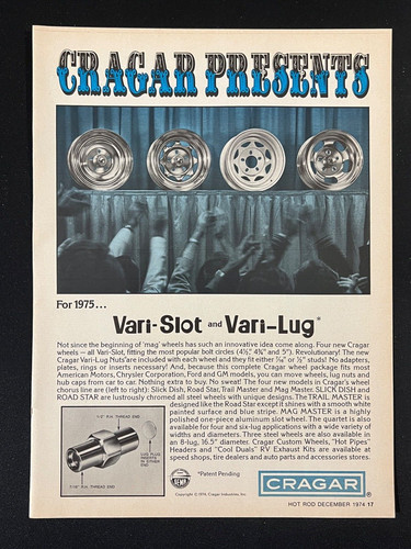 1975 cragar mag - mag, master