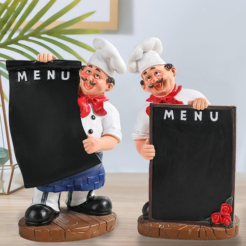 Chef statue sculpture - statue, resin