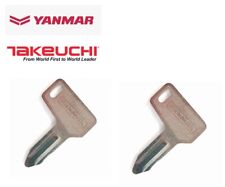 Master Keys x 2 fits Yanmar