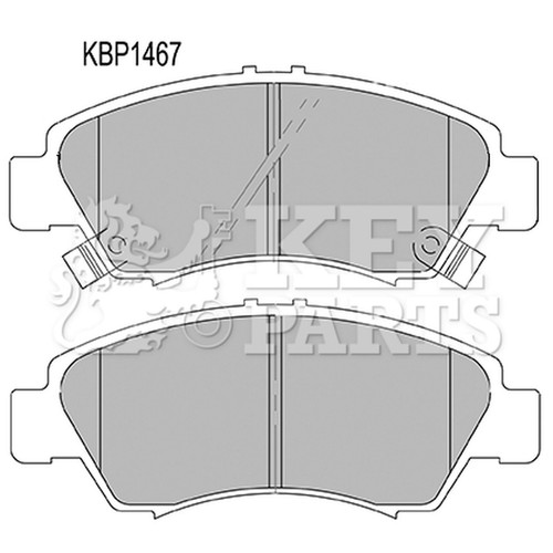 Brake pads set - pads,