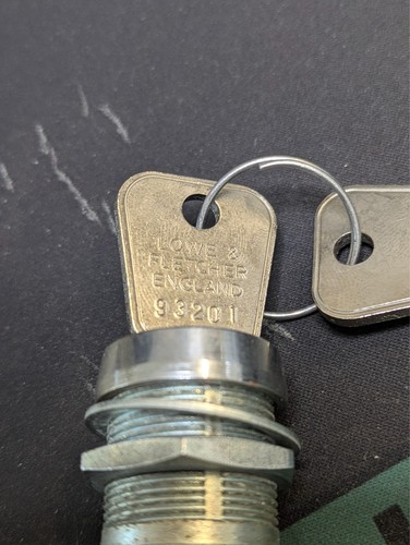 Key switch 250v lorlin - |,