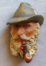 Austrian -Bossons head, wall hanging VGC