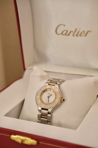 90s vintage cartier must - cartier,