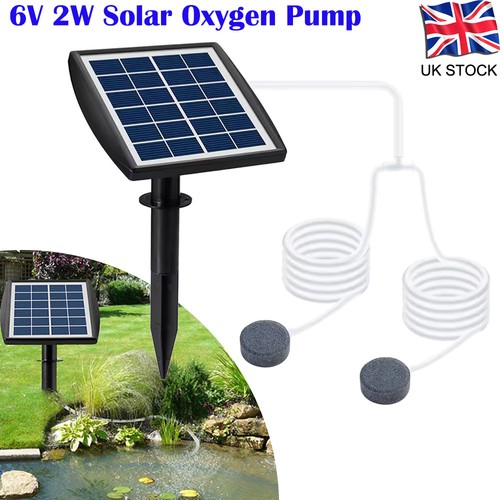 Solar powered water air pump - solar,