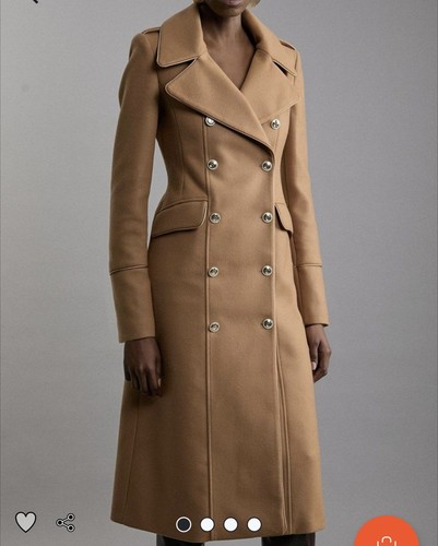 Karen millen italian wool maxi - wool,