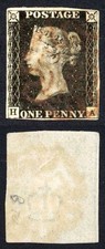 Penny Black HA Plate 8 Just