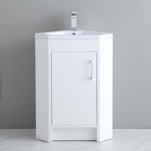 Bathroom corner vanity - vanity, &