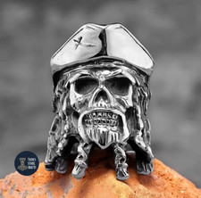 Pirate Ring Skull Blackbeard