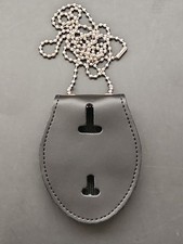 Police Badge Holder with Neck