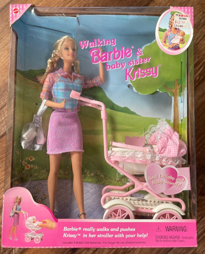 Mattel walking barbie baby - barbie,