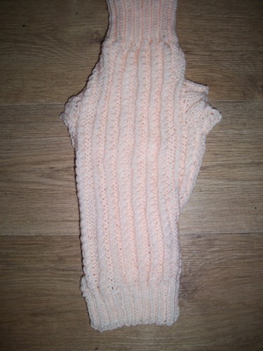 Brand new hand knitted - , ribbed