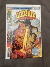 Godzilla vs Fantastic Four #1J Harren Godzilla Homage Variant