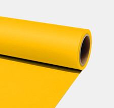 Joby Seamless Photography Background Backdrop 2.18m x 11m Happi Dayz Yellow