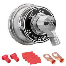 Battery Isolator Switch 12V 24V 48V Heavy Duty Kill Switch 200A High Current Cut