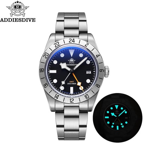 Addiesdive 2035 gmt quartz - 2035,
