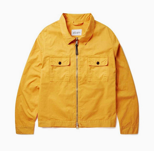 Albam yellow cotton jacket - albam,