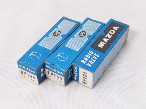 Mazda ef184 radio valves - x,