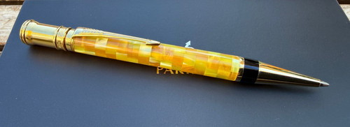 Parker duofold citrine checked - parker,
