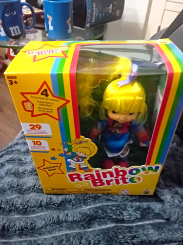 Rainbow brite play doll - rainbow,