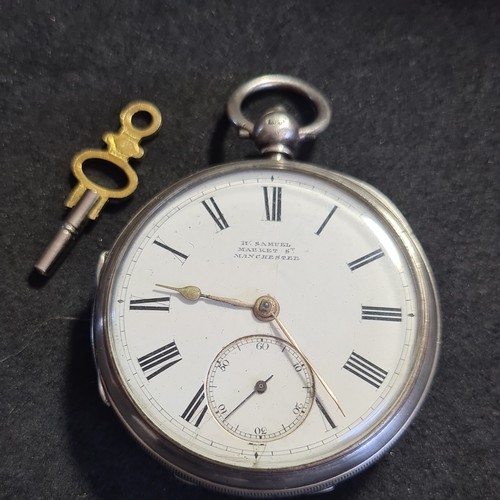 Antique solid silver gents - gents, h