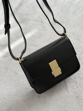 M&S Marks Spencer Black Faux