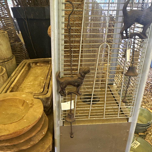 Hanging metal chime bell - hanging,