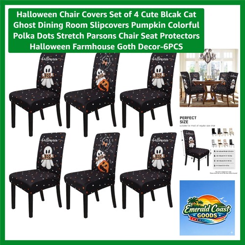 Halloween chair covers - covers, set