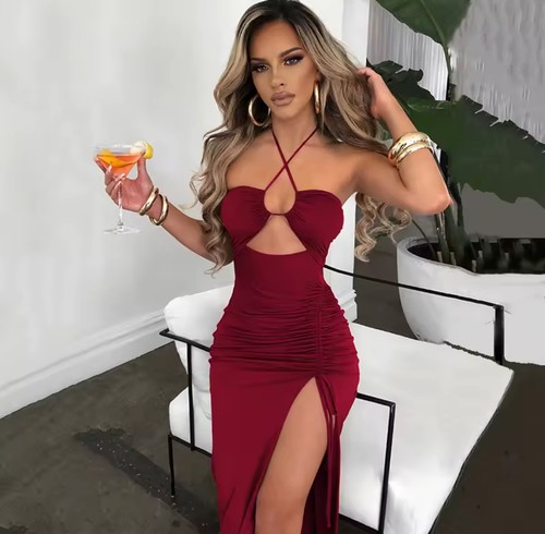 Sleeveless female midi - female,