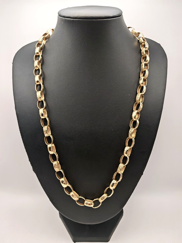 Solid 9ct yellow gold - 9ct, belcher