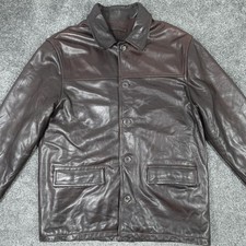 Chevignon Leather Jacket Wool