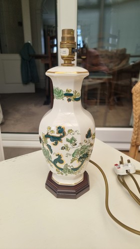 Vintage mason ironstone lamp - vintage,