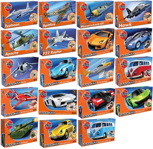 Airfix quickbuild model kits - airfix,