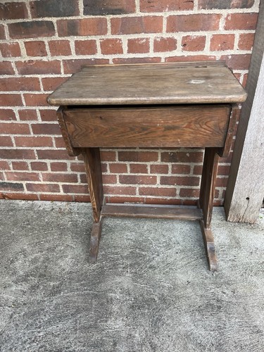 Vintage school desk lift - , up