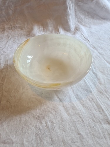 Natural onyx stone bowl - onyx, dia