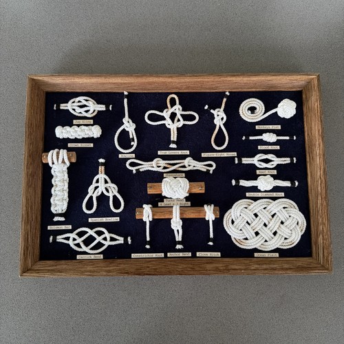 Nautical rope knots sample - rope,