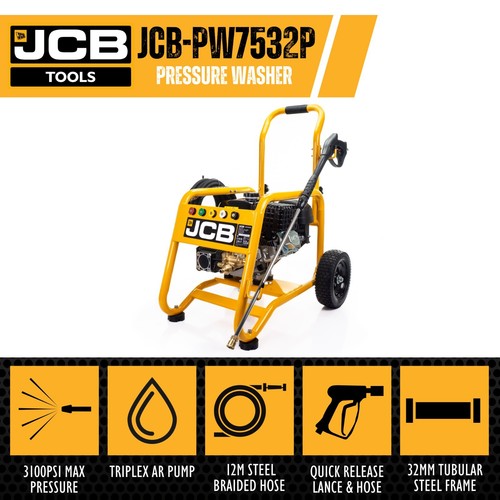 Jcb petrol pressure washer - pressure,