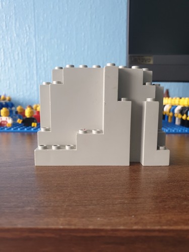 Lego rock panels 4x10x6 old - rock,