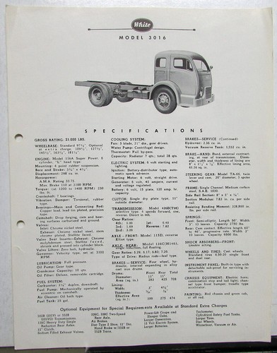 1958 white truck model - white,