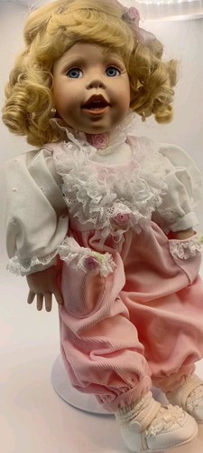 Vintage porcelain doll lauren - porcelain,