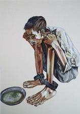 Watercolour & Gouache on