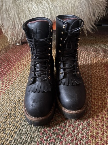 Chippewa logger boots - chippewa,