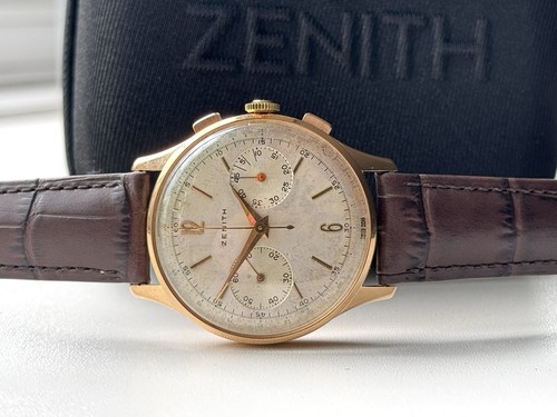 Zenith vintage 1950 18ct - zenith, 1950's