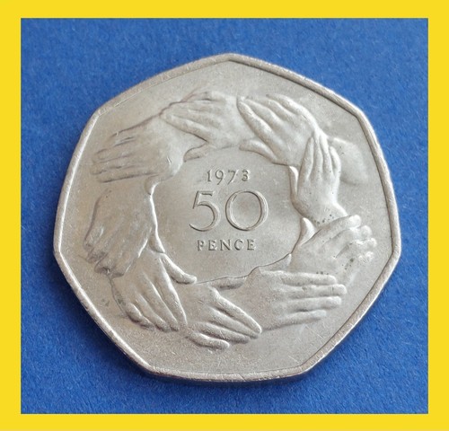 1973 eec 50p coin - 50p, of