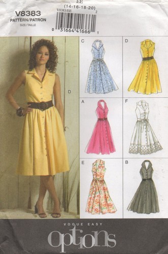 Vogue sewing pattern 8383 - pattern, easy